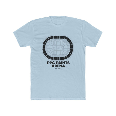 Pittsburgh PPG Paints Arena Cotton Crew Tee T-Shirt - YinzerShop