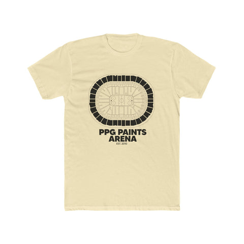 Pittsburgh PPG Paints Arena Cotton Crew Tee T-Shirt - YinzerShop