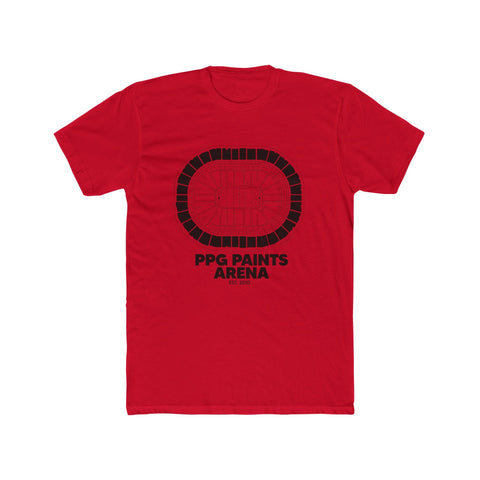 Pittsburgh PPG Paints Arena Cotton Crew Tee T-Shirt - YinzerShop