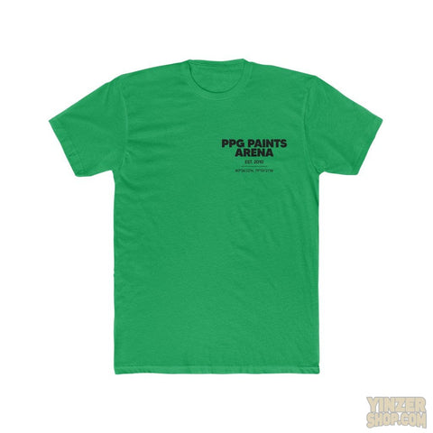 Pittsburgh PPG Paints Arena T-Shirt Print on Back w/ Small Logo T-Shirt Printify Solid Kelly Green S 