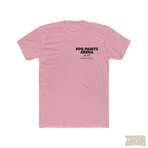 Pittsburgh PPG Paints Arena T-Shirt Print on Back w/ Small Logo T-Shirt Printify Solid Light Pink S 