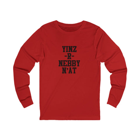 Pittsburgh Pride Long Sleeve Tee | Yinz R Nebby N'at Long Sleeve Shirt - YinzerShop
