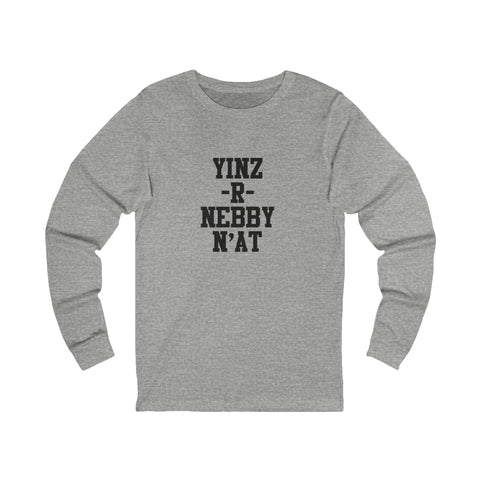 Pittsburgh Pride Long Sleeve Tee | Yinz R Nebby N'at Long Sleeve Shirt - YinzerShop