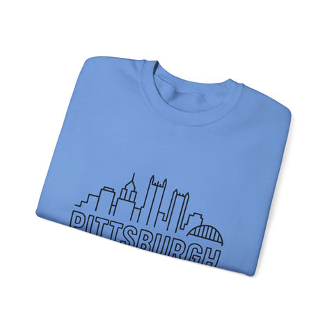 Pittsburgh Proud - Heavy Blend™ Crewneck Sweatshirt Sweatshirt - YinzerShop