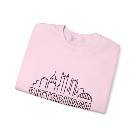 Pittsburgh Proud - Heavy Blend™ Crewneck Sweatshirt Sweatshirt - YinzerShop