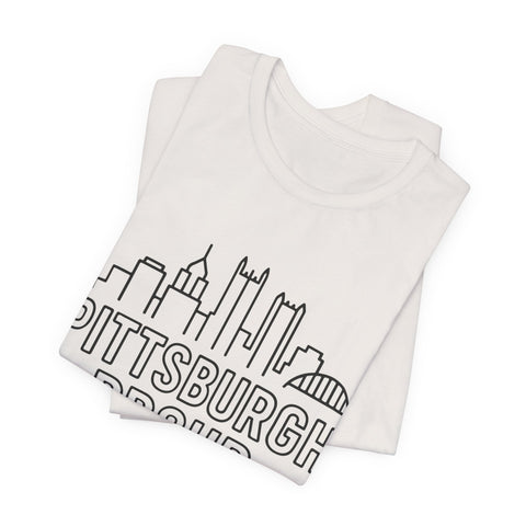 Pittsburgh Proud - Unisex Jersey Short Sleeve Tee T-Shirt - YinzerShop