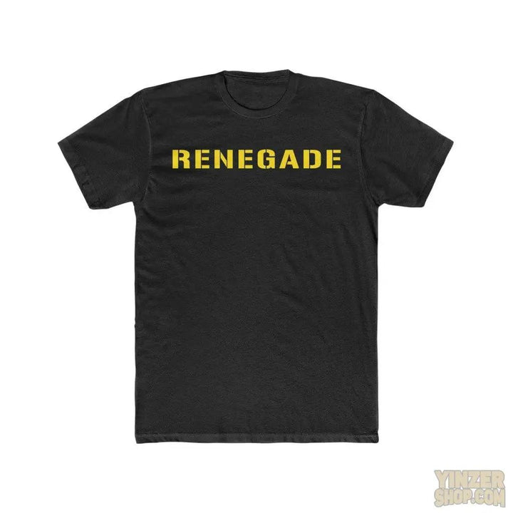 Pittsburgh RENEGADE T-Shirt T-Shirt Printify Solid Black S 