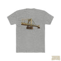 Pittsburgh Roberto Clemente Bridge T-Shirt T-Shirt Printify Heather Grey S 