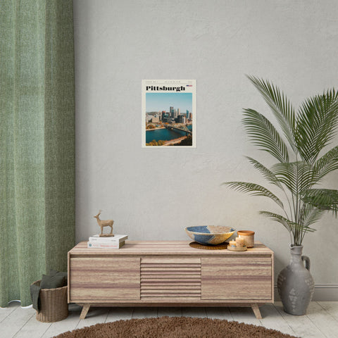 Pittsburgh Rolled Poster – Urban Decor Print on Archival Fine Art Paper Poster - YinzerShop