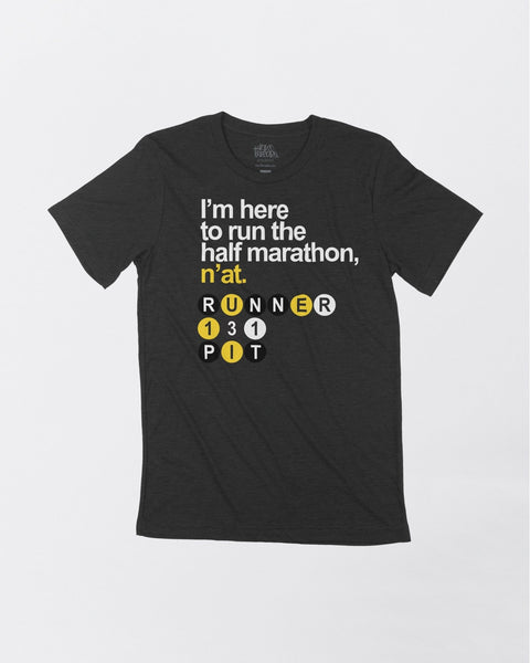 Pittsburgh Running Shirt – Run N'at Apparel Half Marathon Shirt for Race Day Tops - Multi-Product - YinzerShop