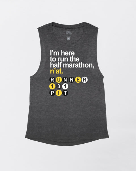 Pittsburgh Running Shirt – Run N'at Apparel Half Marathon Shirt for Race Day Tops - Multi-Product - YinzerShop