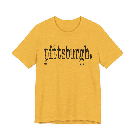 pittsburgh. Short Sleeve T-Shirt T-Shirt - YinzerShop