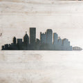 Pittsburgh Skyline Decor - Steel Wall Art | Modern Cityscape Sculpture Wall Decor - YinzerShop