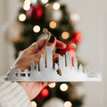 Pittsburgh Skyline Ornament Holiday Ornaments - YinzerShop