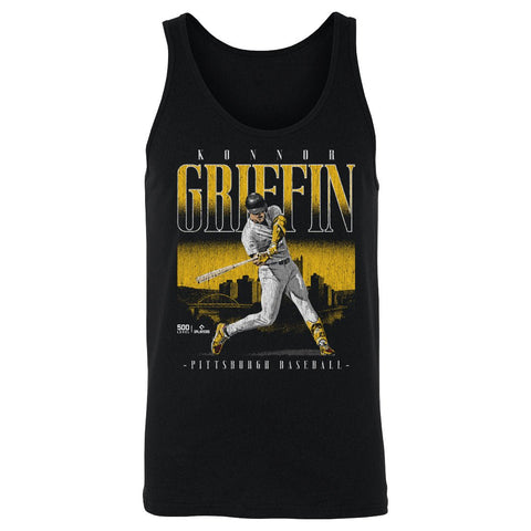 Pittsburgh Skyline T-Shirt – Konnor Griffin Graphic Cotton Crewneck Tee Men's Tank Top - YinzerShop