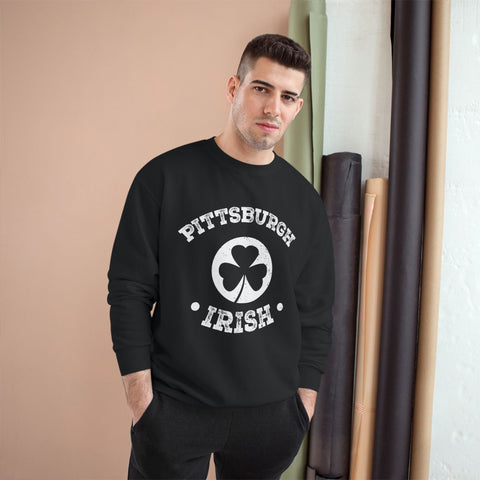 Pittsburgh St. Patrick's Day - Champion Sweatshirt Sweatshirt - YinzerShop