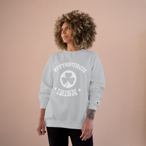 Pittsburgh St. Patrick's Day - Champion Sweatshirt Sweatshirt - YinzerShop