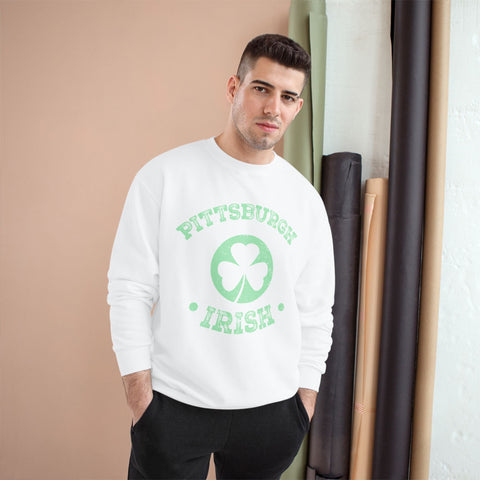 Pittsburgh St. Patrick's Day - Champion Sweatshirt Sweatshirt - YinzerShop