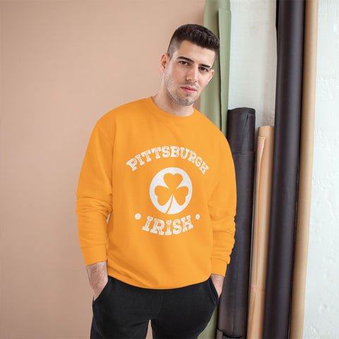 Pittsburgh St. Patrick's Day - Champion Sweatshirt Sweatshirt - YinzerShop