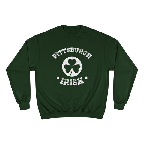 Pittsburgh St. Patrick's Day - Champion Sweatshirt Sweatshirt - YinzerShop