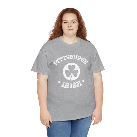 Pittsburgh St. Patrick's Day - Unisex Heavy Cotton Tee T-Shirt - YinzerShop