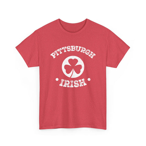 Pittsburgh St. Patrick's Day - Unisex Heavy Cotton Tee T-Shirt - YinzerShop
