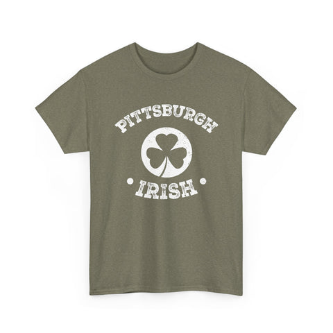 Pittsburgh St. Patrick's Day - Unisex Heavy Cotton Tee T-Shirt - YinzerShop