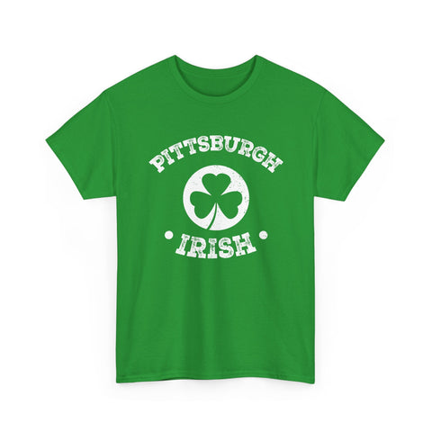 Pittsburgh St. Patrick's Day - Unisex Heavy Cotton Tee T-Shirt - YinzerShop