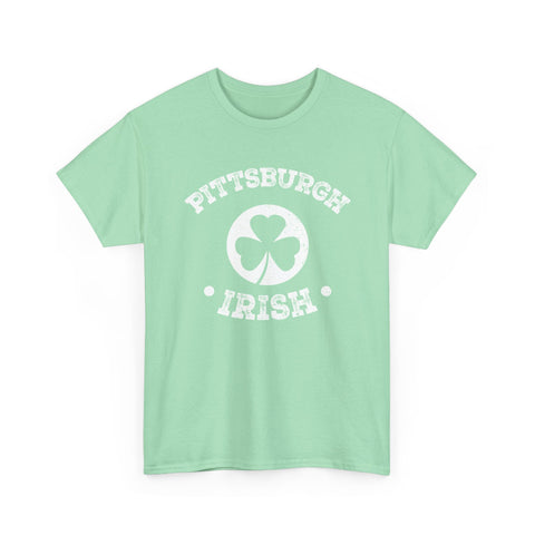 Pittsburgh St. Patrick's Day - Unisex Heavy Cotton Tee T-Shirt - YinzerShop