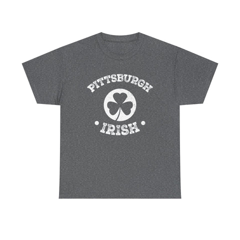 Pittsburgh St. Patrick's Day - Unisex Heavy Cotton Tee T-Shirt - YinzerShop