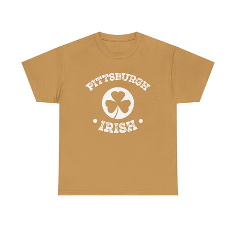 Pittsburgh St. Patrick's Day - Unisex Heavy Cotton Tee T-Shirt - YinzerShop