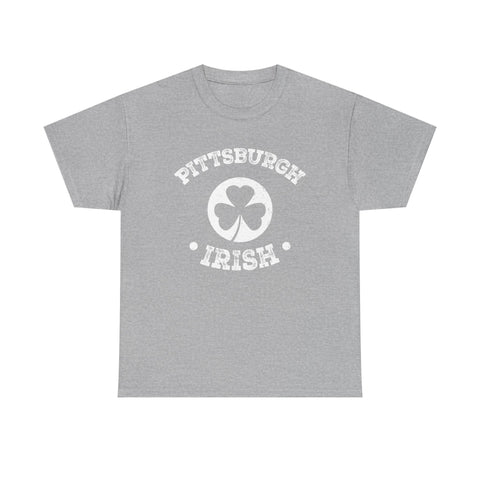 Pittsburgh St. Patrick's Day - Unisex Heavy Cotton Tee T-Shirt - YinzerShop