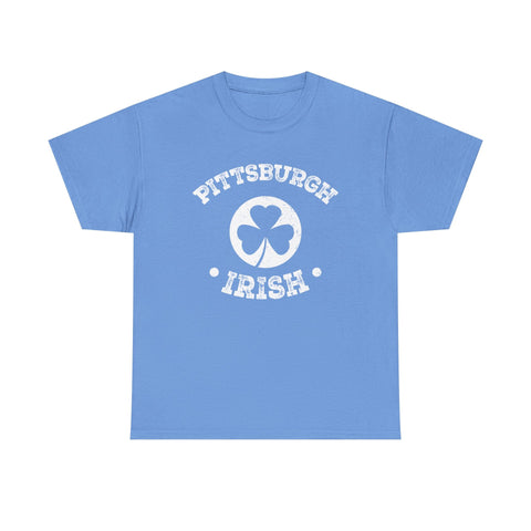 Pittsburgh St. Patrick's Day - Unisex Heavy Cotton Tee T-Shirt - YinzerShop
