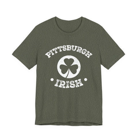 Pittsburgh St. Patrick's Day - Unisex Jersey Short Sleeve Tee T-Shirt - YinzerShop