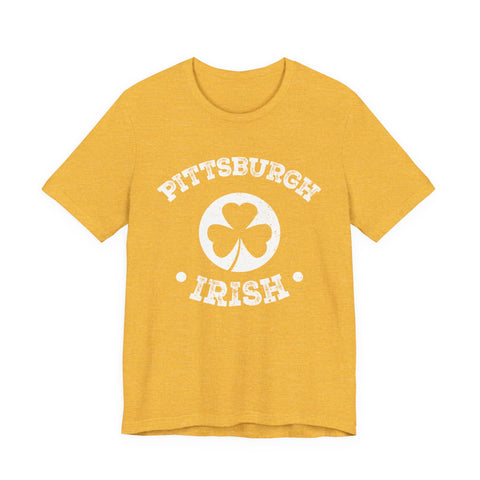 Pittsburgh St. Patrick's Day - Unisex Jersey Short Sleeve Tee T-Shirt - YinzerShop