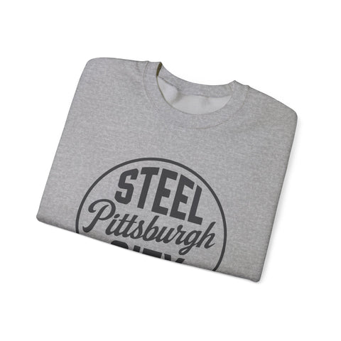 Pittsburgh - Steel City - Heavy Blend™ Crewneck Sweatshirt Sweatshirt - YinzerShop