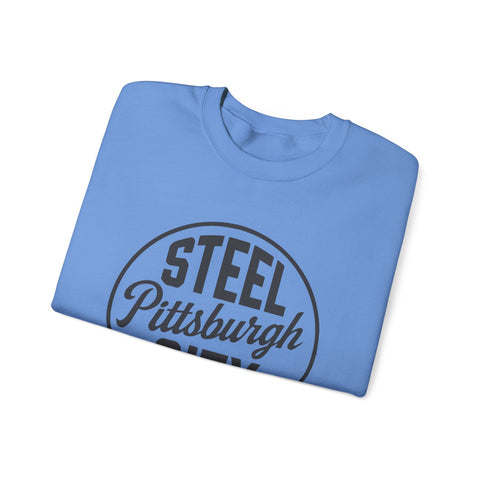 Pittsburgh - Steel City - Heavy Blend™ Crewneck Sweatshirt Sweatshirt - YinzerShop