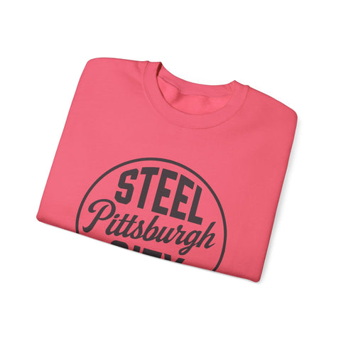 Pittsburgh - Steel City - Heavy Blend™ Crewneck Sweatshirt Sweatshirt - YinzerShop