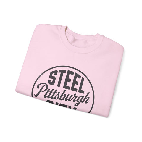 Pittsburgh - Steel City - Heavy Blend™ Crewneck Sweatshirt Sweatshirt - YinzerShop