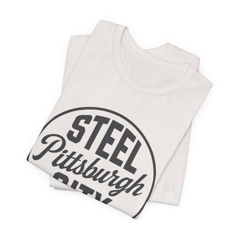 Pittsburgh - Steel City - Unisex Jersey Short Sleeve Tee T-Shirt - YinzerShop