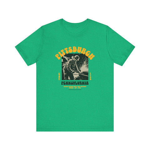 Pittsburgh Steel Legacy: Forging History T-Shirt T-Shirt - YinzerShop