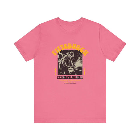 Pittsburgh Steel Legacy: Forging History T-Shirt T-Shirt - YinzerShop