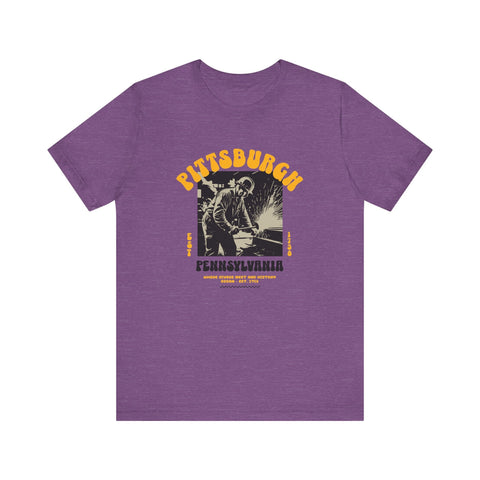Pittsburgh Steel Legacy: Forging History T-Shirt T-Shirt - YinzerShop