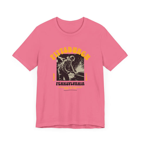 Pittsburgh Steel Legacy: Forging History T-Shirt T-Shirt - YinzerShop