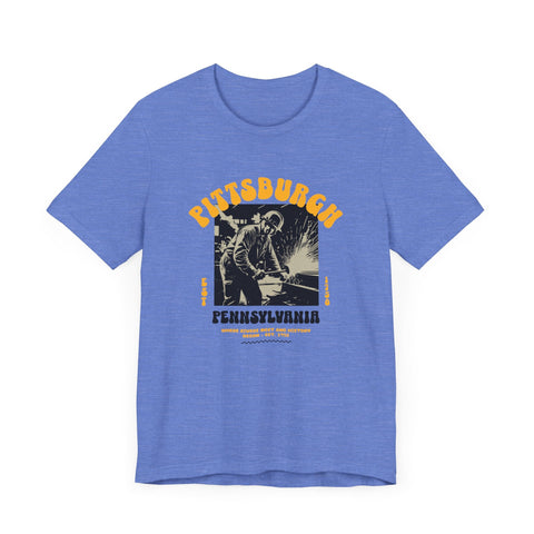 Pittsburgh Steel Legacy: Forging History T-Shirt T-Shirt - YinzerShop