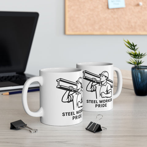 Pittsburgh Steel Worker Pride - Coffee Mugs (11oz, 15oz) Mug - YinzerShop