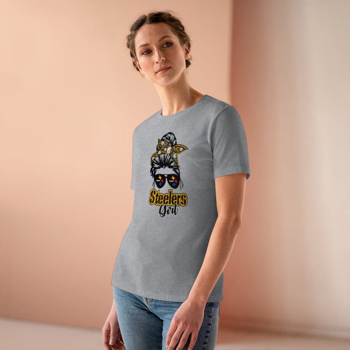 Pittsburgh Steeler Girl - Women's Premium Tee T-Shirt Printify   