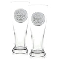 Pittsburgh Steelers 2-Piece Pilsner Glass Set (Aluminum) Beer Mug - YinzerShop
