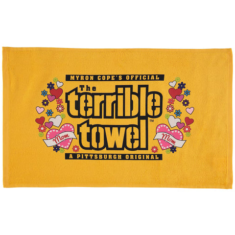 Pittsburgh Steelers #1 Mom Mother's Day Terrible Towel® – Official 16” x 25” Fan Towel for Dad