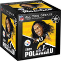 Pittsburgh Steelers All-Time Greats - Troy Polamalu 100 Piece Jigsaw Puzzle 100 Piece - YinzerShop